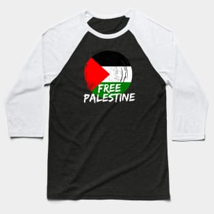 Free Palestine Baseball T-Shirt